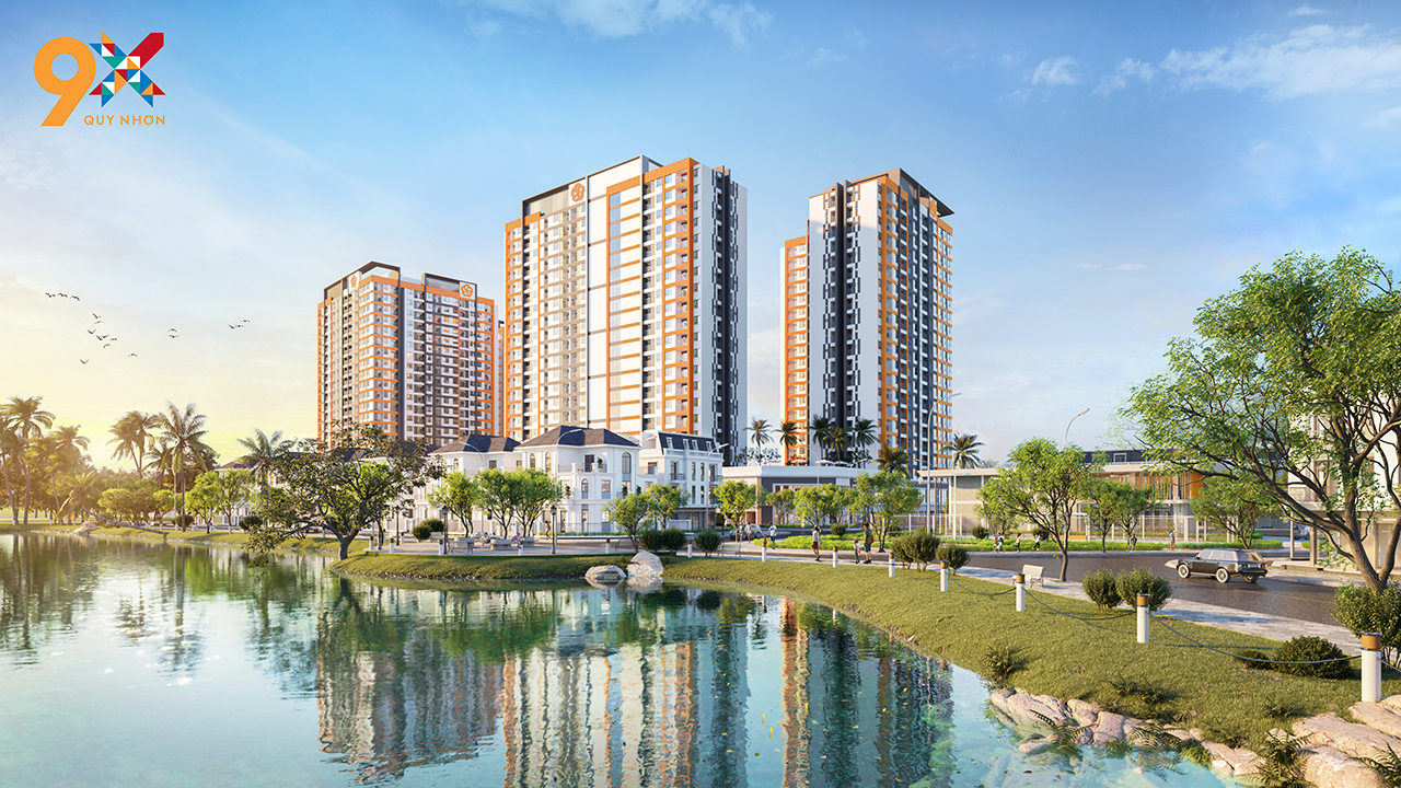 Chung cư 9X Quy Nhơn là dự án căn hộ nằm trong khu dự án phức hợp cao cấp rộng hơn 10ha đầu tiên tại trung tâm Tp Quy Nhơn cách biển 500m.