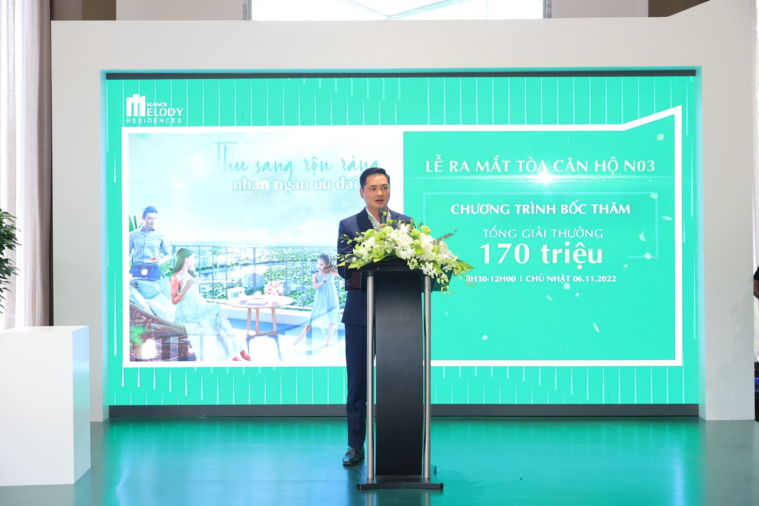 Ông Đỗ Văn Kiên – Tổng Giám đốc PropertyX Hà Nội chia sẻ tại sự kiện