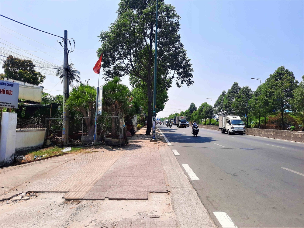 khu vực xây dựng nút giao vành đai 2 - Phạm Văn Đồng.